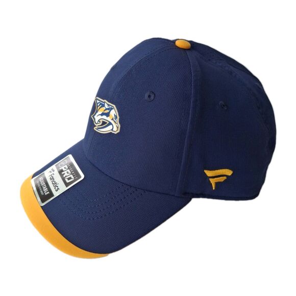 New Fanatics Nashville Predators NHL Authentic Pro Adjustable Hat Mens OSFM - Picture 3 of 8